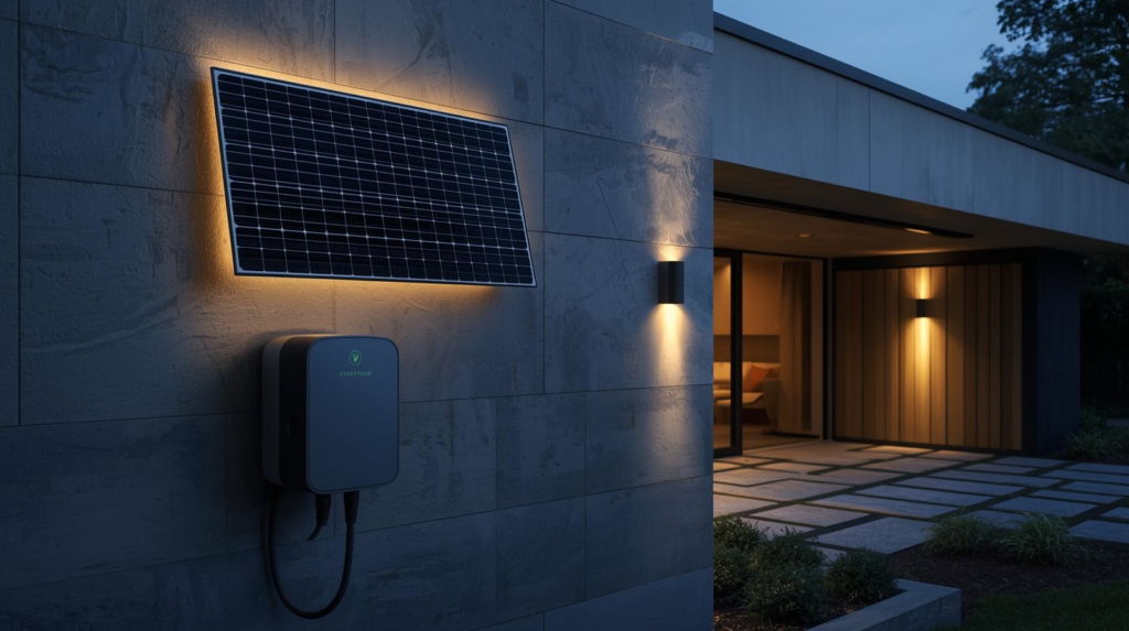 PV-Anlage mit Wallbox im Smart Home